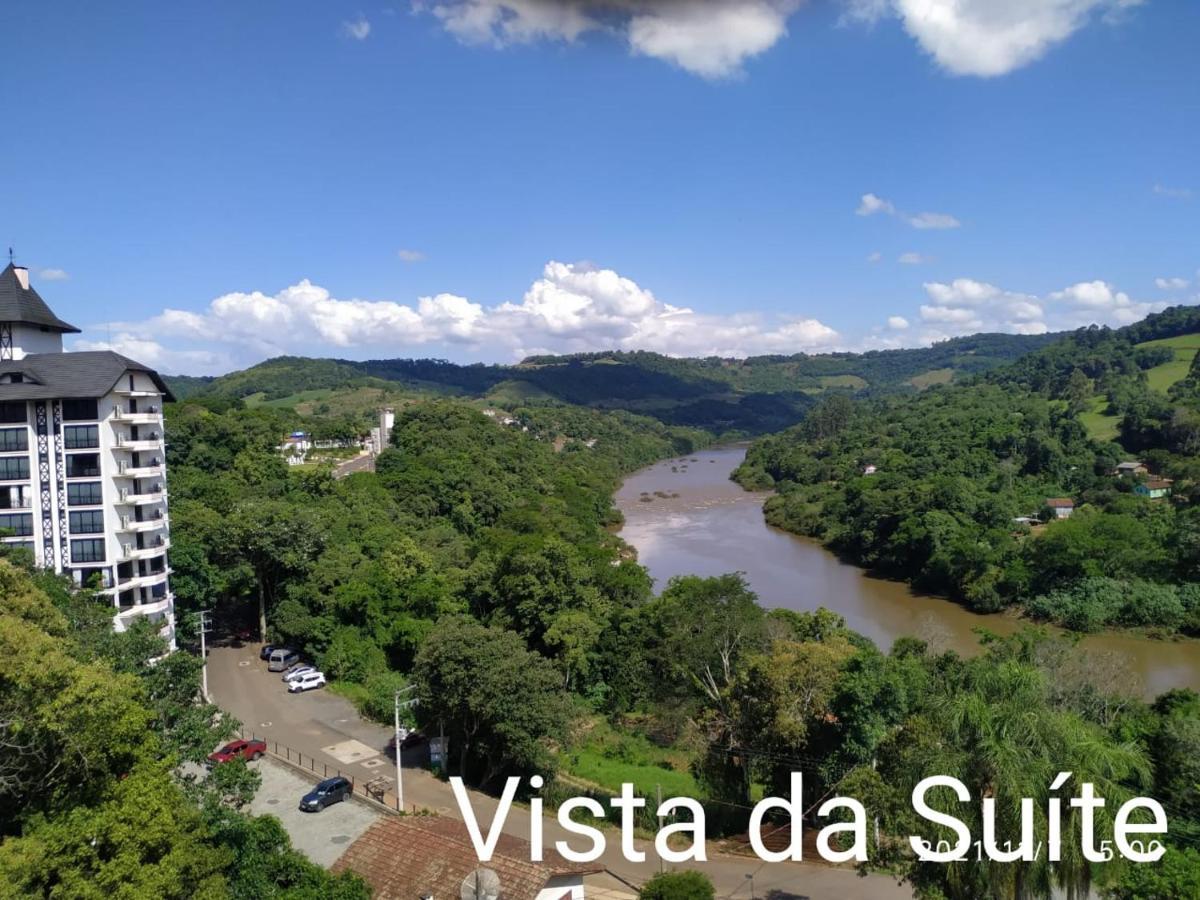 Melhor vista e localização nas Termas Piratuba Extérieur photo