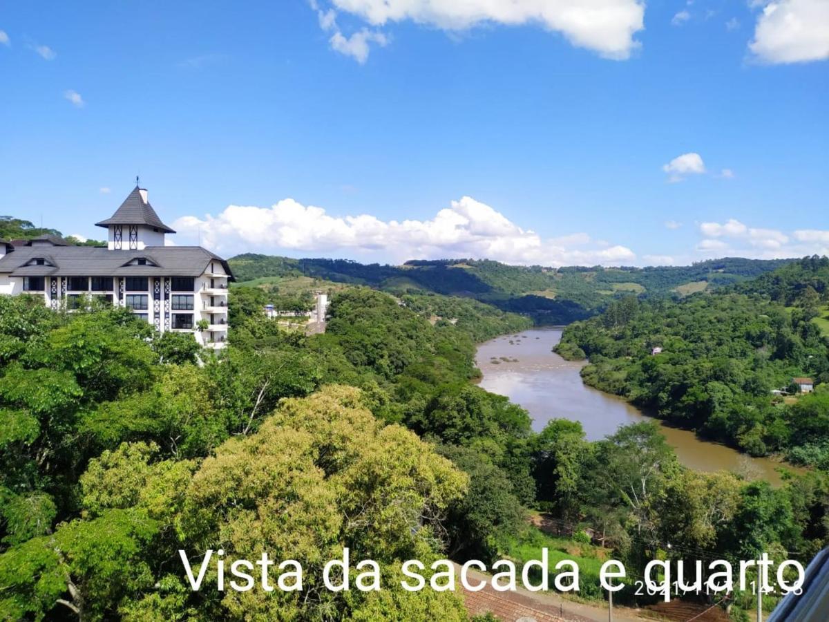Melhor vista e localização nas Termas Piratuba Extérieur photo